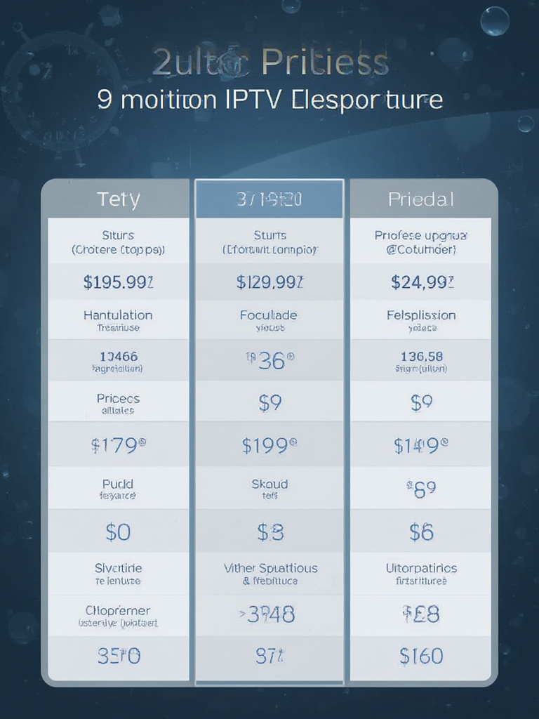 IPTV pricing