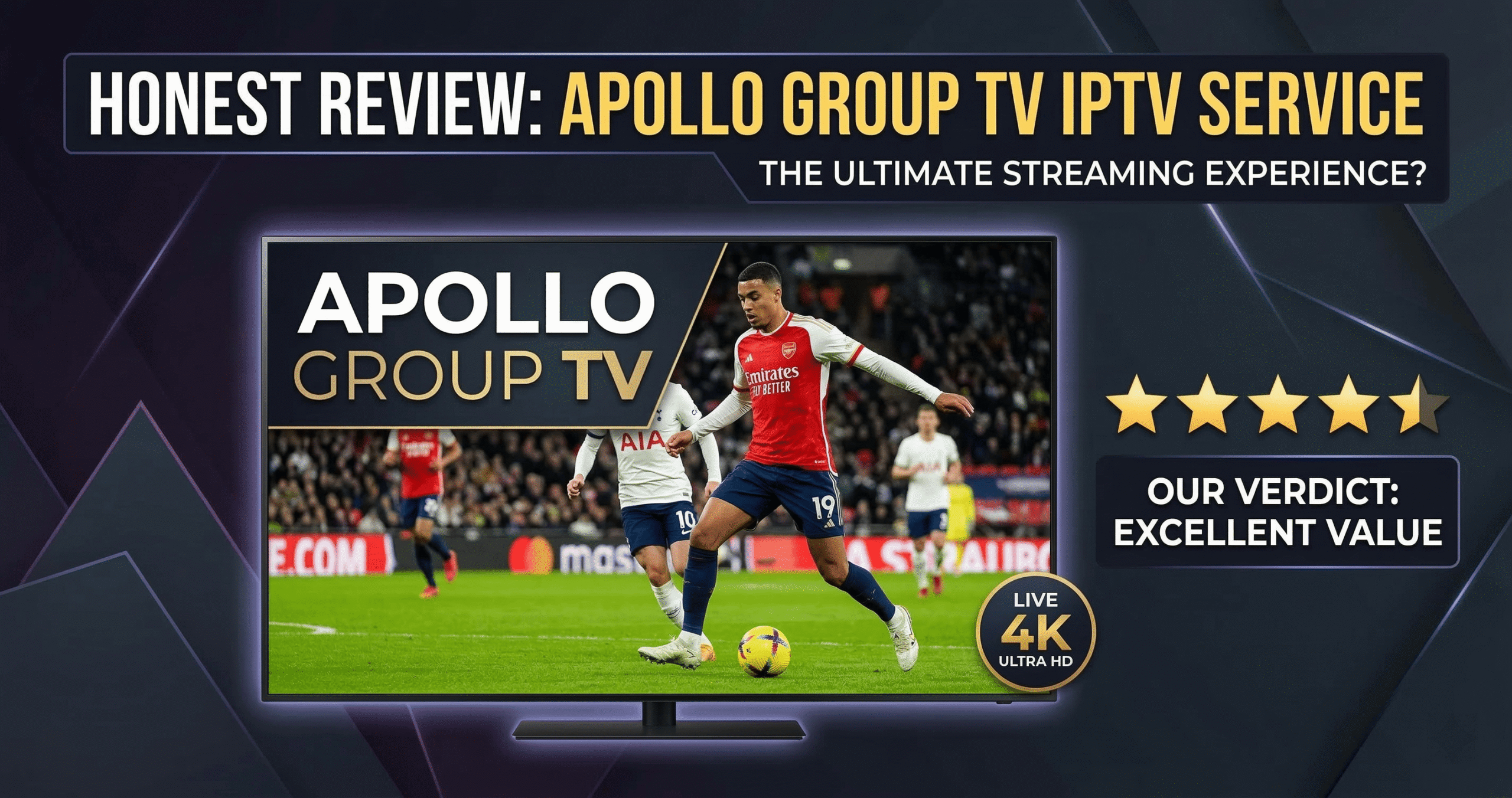 Apollo Group TV Review 2026 - Best IPTV for UK