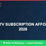 Cheapest IPTV Subscription: Top Affordable 4K Plans (2026)