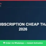 Best IPTV for Thailand Channels Cheap Plans 3 (2026)