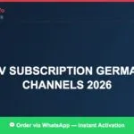 Best IPTV Subscription Germany 2026 | Deutsche Sender, Bundesliga Live