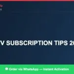 Cheap IPTV Subscription Tips and Tricks 3 (2026)
